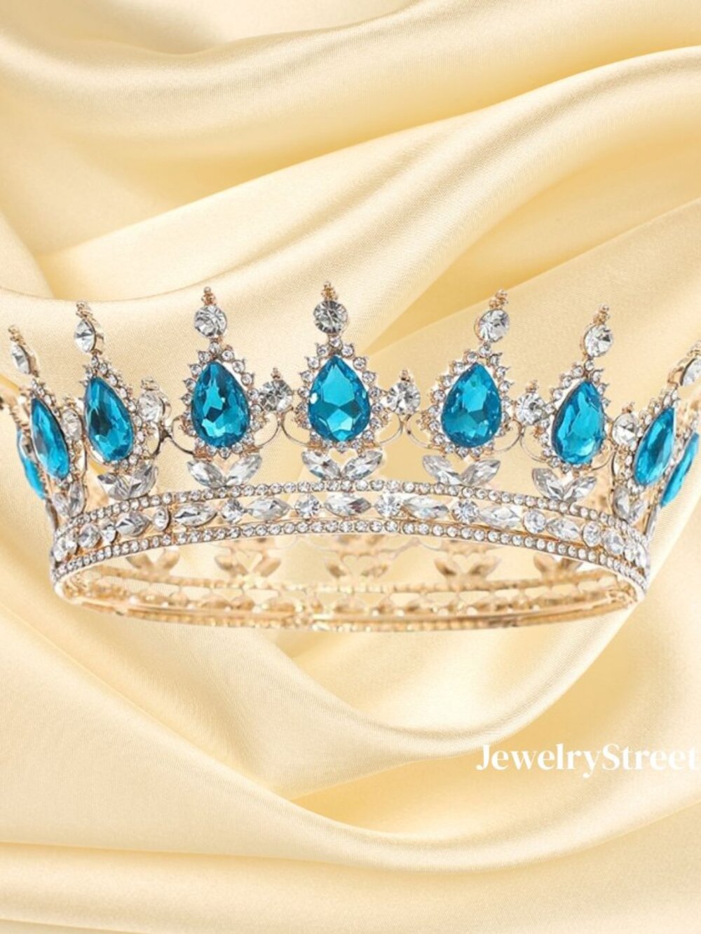 Tiaras for Birthday Party Princess Crown Hair Accessories Bride Rhinestone Chris